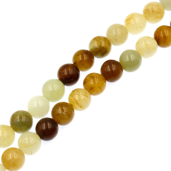(serp013) 12mm New Jade Beads