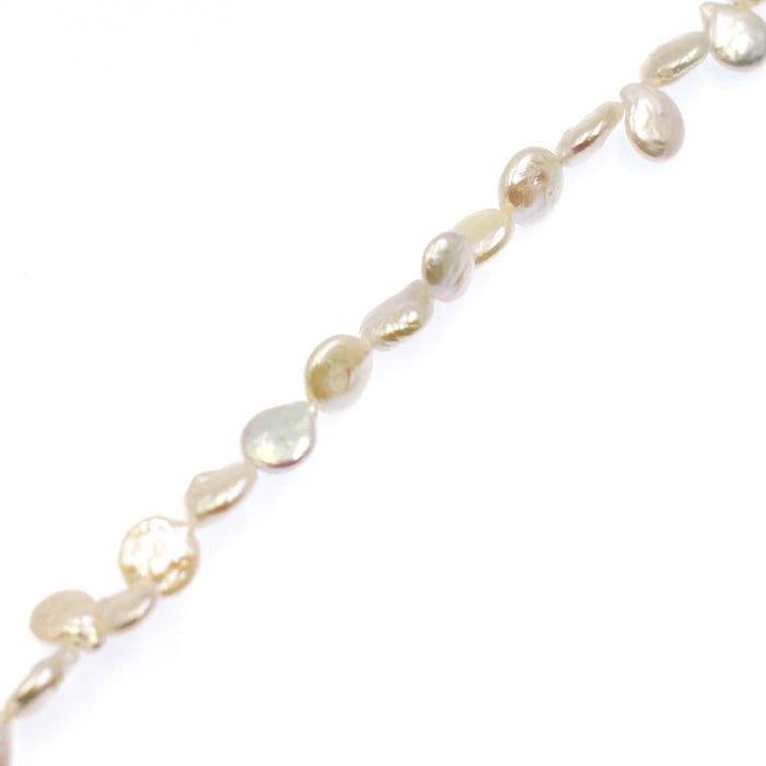 (fwp039) 11mm Flat Baroque Fresh Water Pearls