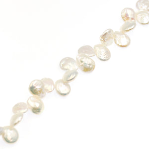 (fwp038) 13mm Flat Baroque Fresh Water Pearls