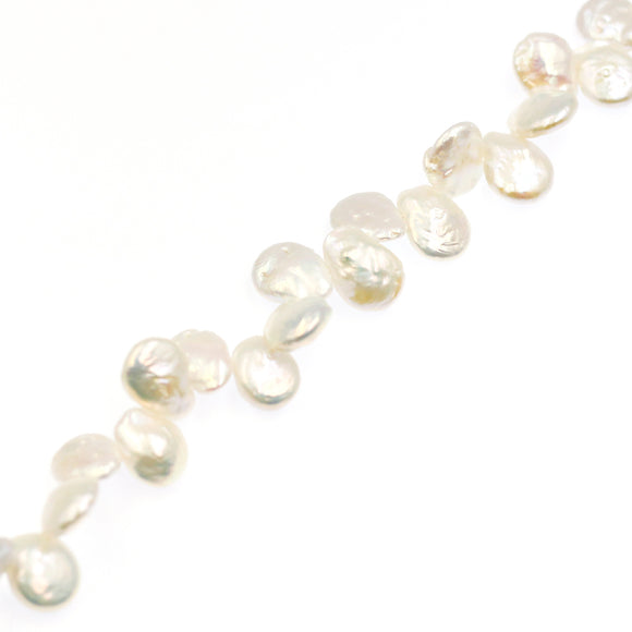 (fwp038) 13mm Flat Baroque Fresh Water Pearls
