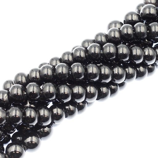 14mm Black Onyx Roundels