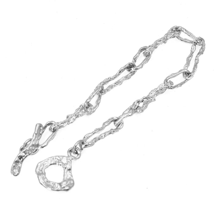(ABR002) Handmade Sterling Silver Bracelet