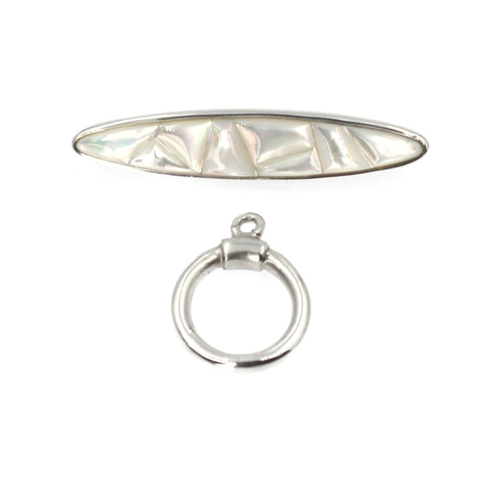 (ITG-047) Mother-of-Pearl Toggle