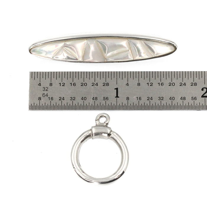 (ITG-047) Mother-of-Pearl Toggle