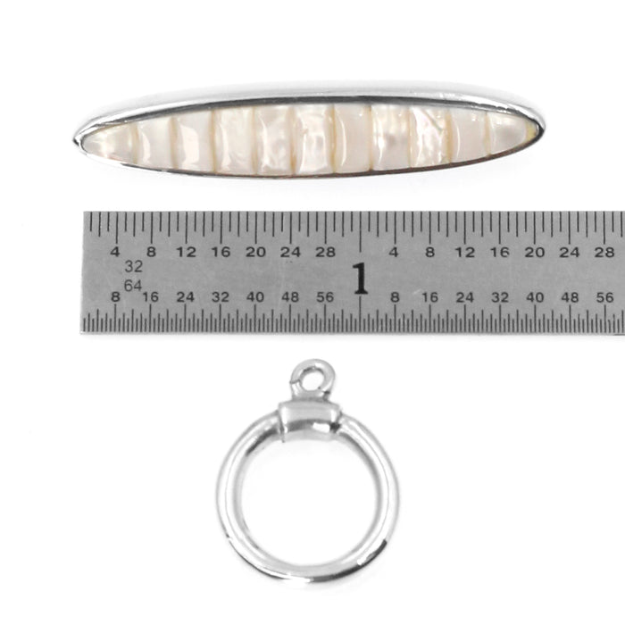 (ITG-048) Mother-of-Pearl Toggle