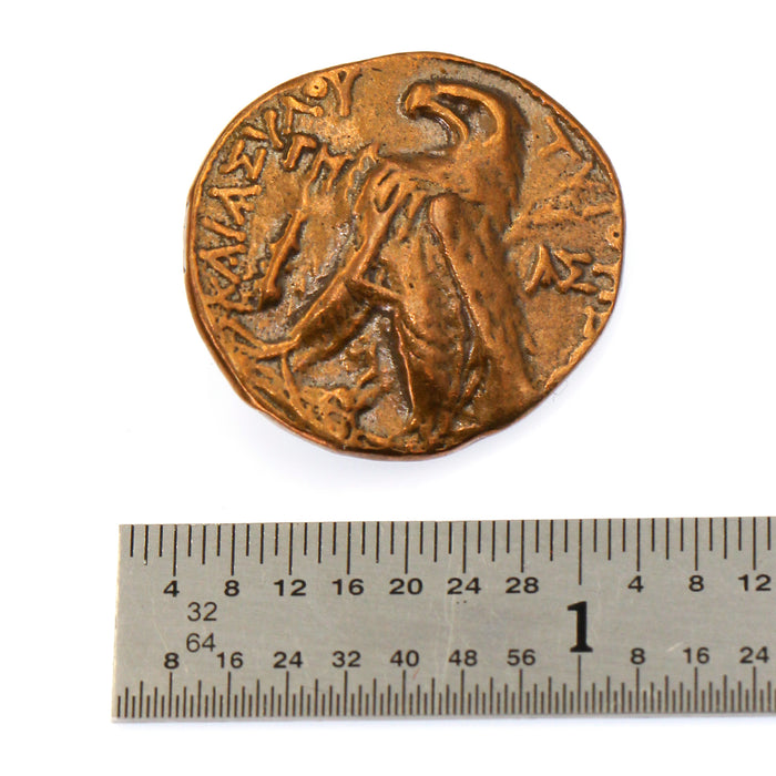 Solid Bronze Coin Button By Old World Bronze