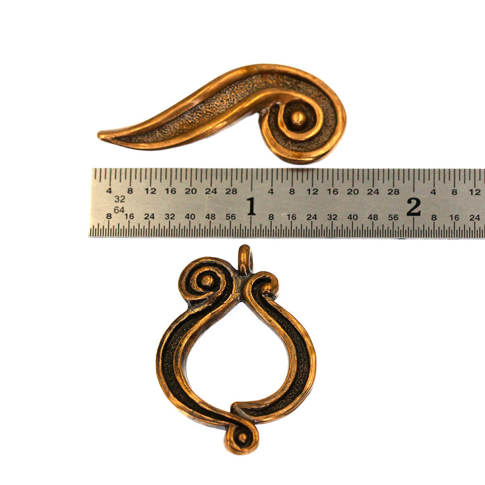 (bzct025-8747) Bronze Toggle