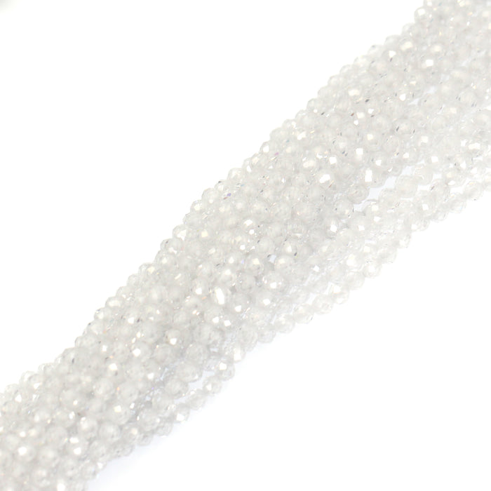 (Zir001) 4mm Faceted Zircon