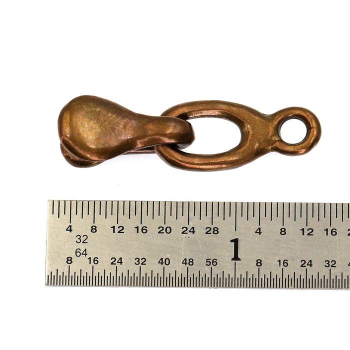 (bzc037) Contemporary Bronze Clasp