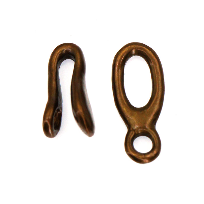 (bzc037) Contemporary Bronze Clasp