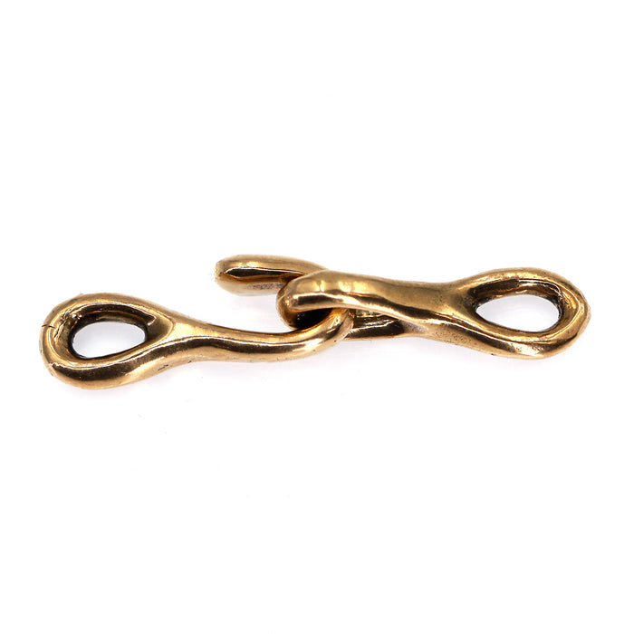 Old World Bronze Safety Clasp