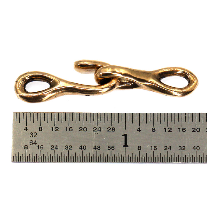 (bzc007-8779) Contemporary Bronze Clasp
