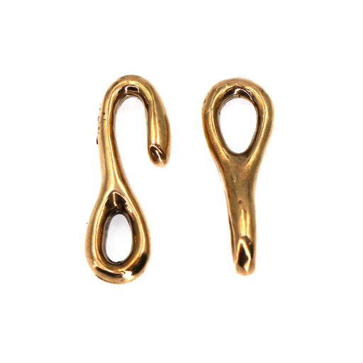 Old World Bronze Safety Clasp
