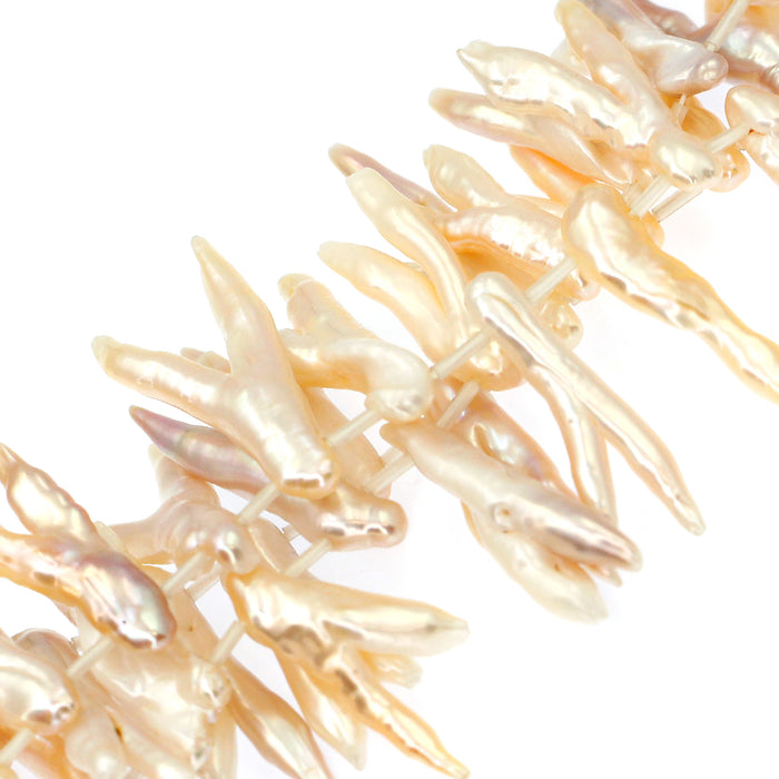 (fwp063) Graduated Fresh Water Pearls Sticks