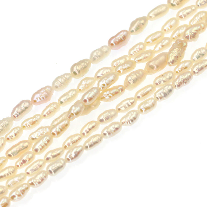 (fwp052) 4mm Baroque Fresh Water Pearls