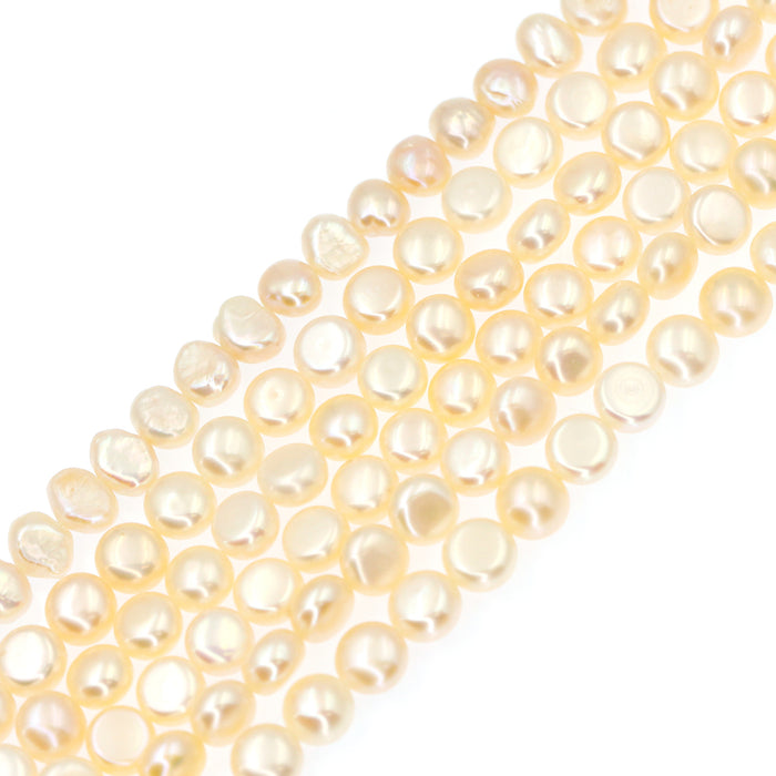 (fwp055) 4x6mm Fresh Water Pearl Dimes