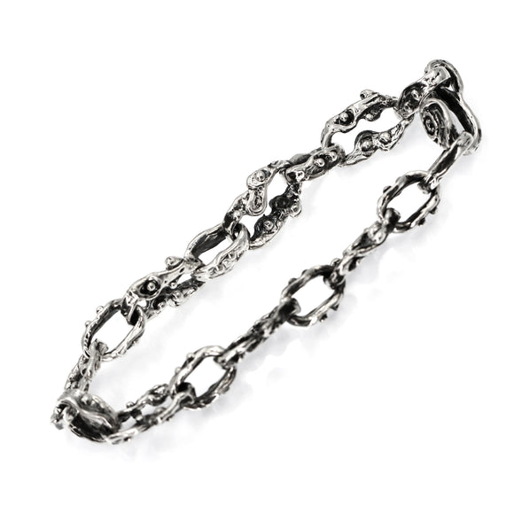 (ABR013) Handmade Sterling Silver Bracelet