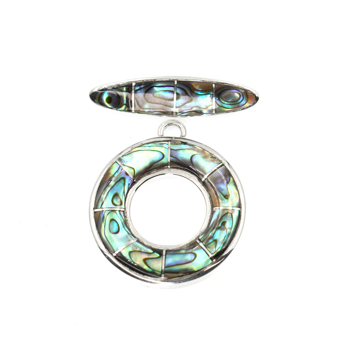 (ITG-066) Various Stone Inlay Toggle Sets