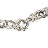 (ABR016) Hidden Clasp Sterling Silver Bracelet