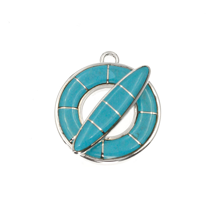 (ITG-066) Various Stone Inlay Toggle Sets