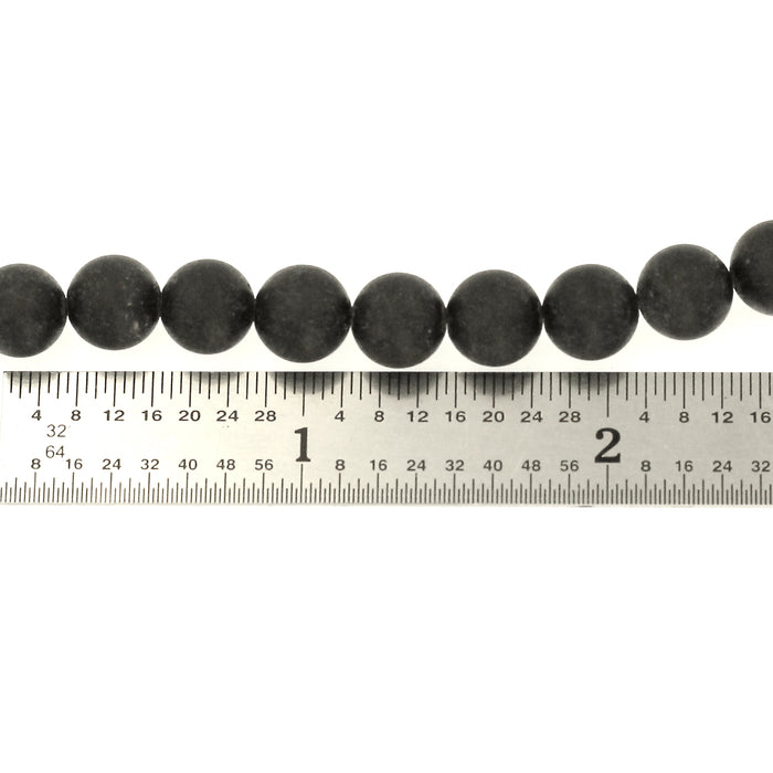 8mm Matte Black Onyx