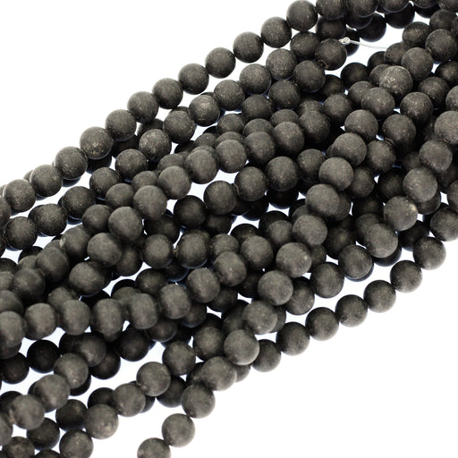 8mm Matte Black Onyx 