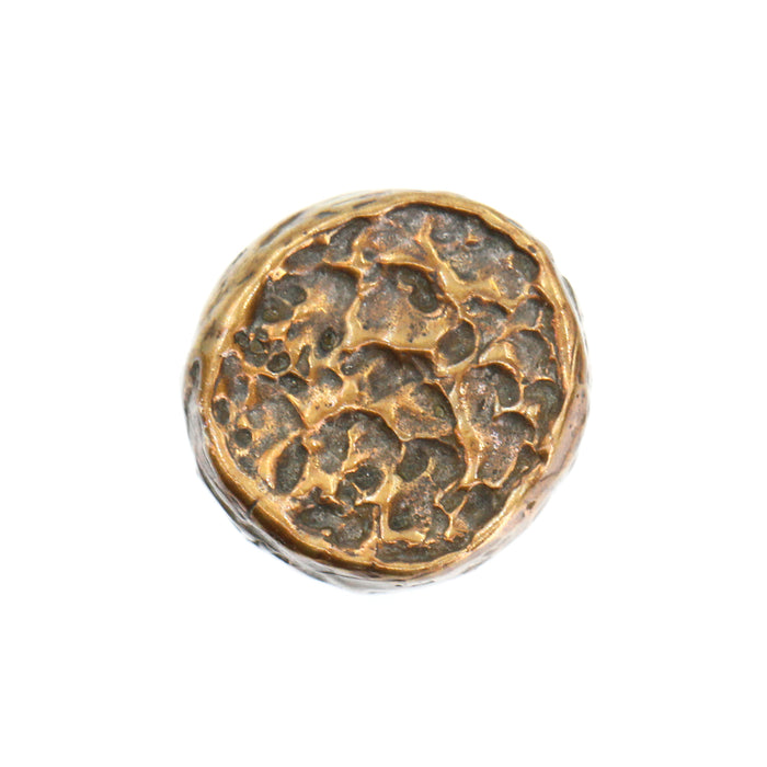 (bzbd069) Bronze 13mm Coin Bead