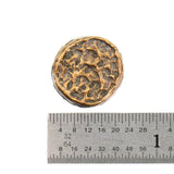 (bzbd069-9909) Bronze 13mm Coin Bead