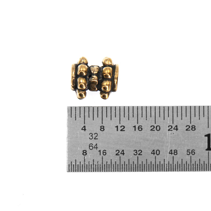 (bzbd097) Unique Bronze Bead