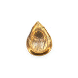 (bzbd123-9479) Bronze Teardrop Bead