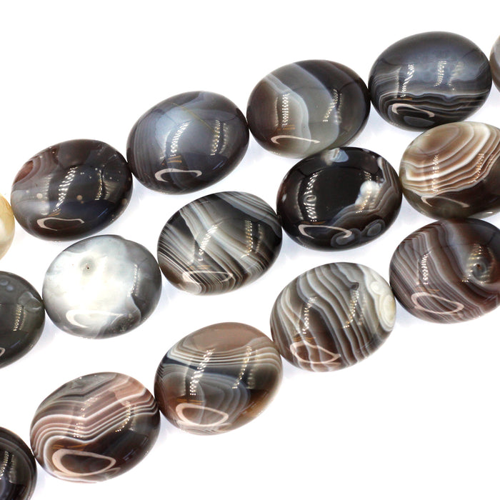 (BOTS-005) 25x30mm Botswana Agate
