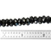 Black Onyx 10mm Faceted Rondells