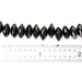 10mm Faceted Black Onyx Roundelles