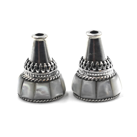 (IC016) Mother Of Pearl Inlay Cones