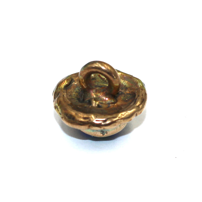 Bronze opal button