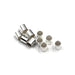 3x3 mm sterling  crimps