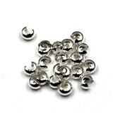 4mm Sterling Crimp Covers