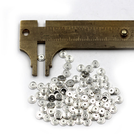 4.3MM Sterling Disc Spacer Bead