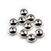 8MM Sterling Silver Saucer Beads