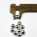 8MM Sterling Silver Saucer Beads
