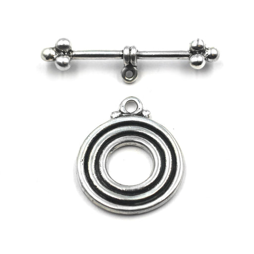 Sterling toggle clasp