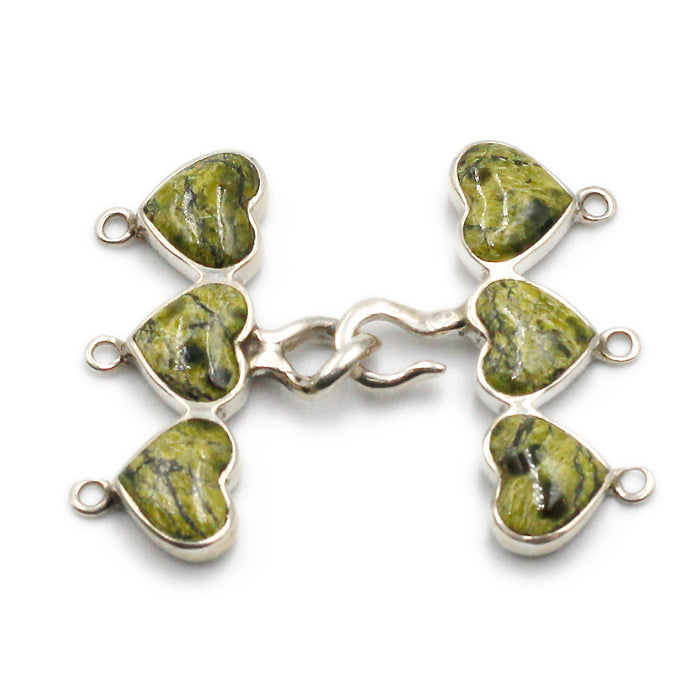 (ICL-051) 3-strd Serpentine Clasp