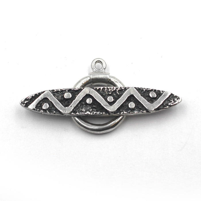 (STG-019) Sterling Silver Toggle