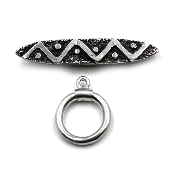 (STG-019) Sterling Silver Toggle