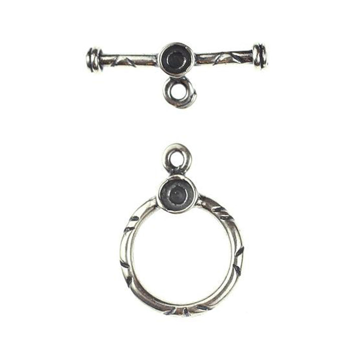 (STG-043) Sterling Toggle Set