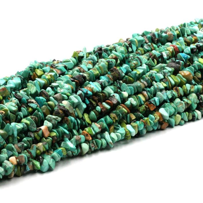 Natural turquoise chips