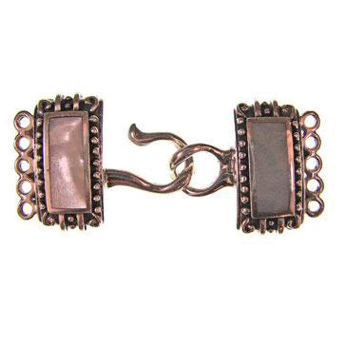 (ICL-010) Black Lip Shell 5-StrandClasp
