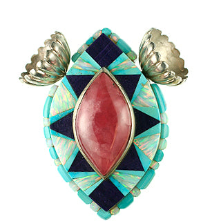 Rhodocrosite Clasp