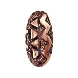 Bronze AC-Free Form, Lg "Oblong" shape hollow bead