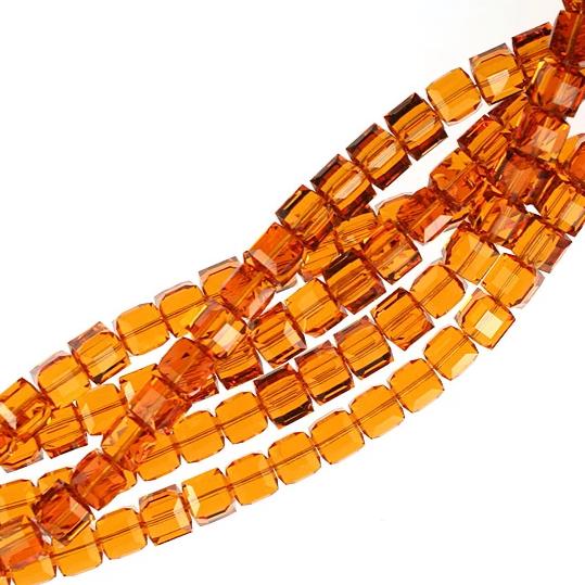 8mm Topaz Swarovski Crystal